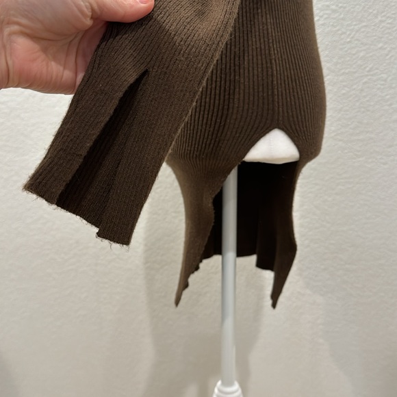 Zara slim fit long sleeve shirt/dress size small - Picture 4 of 7